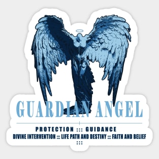 Guardian Angel, Angel Wings Sticker